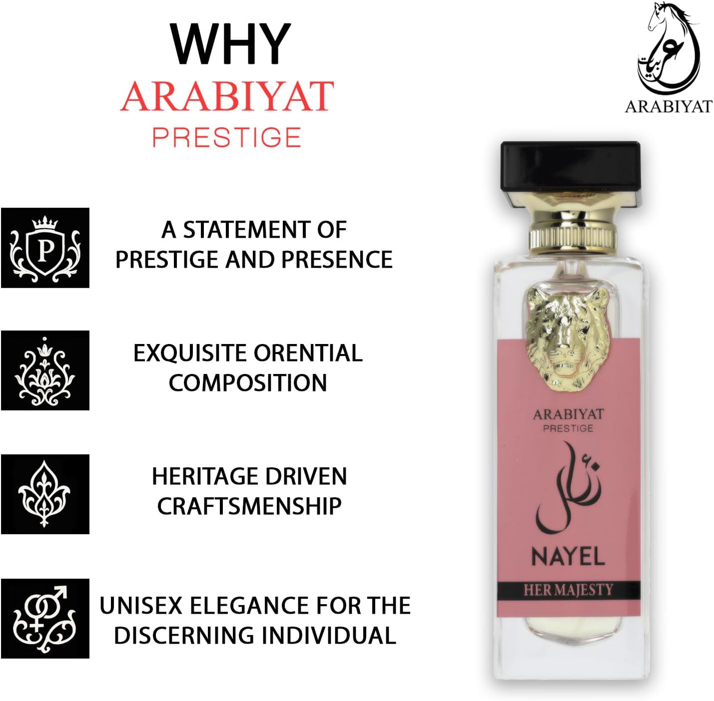 Arabiyat Prestige - Nayel Her Majesty | EDP 70ML | Women