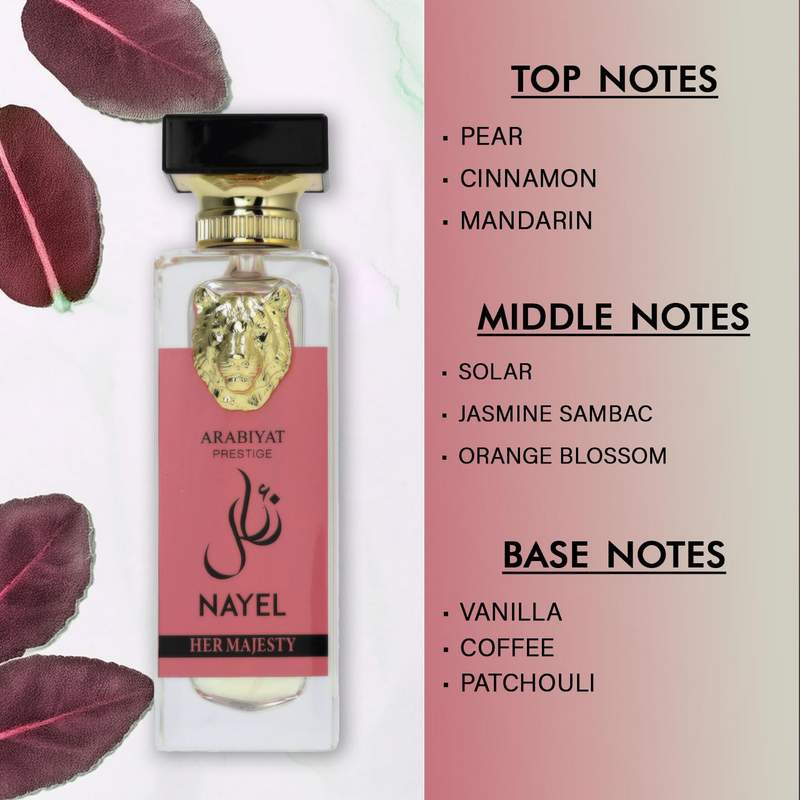 Buy Arabiyat Nayel Her Majesty EDP 70ML | Women’s Arabic Perfume UK