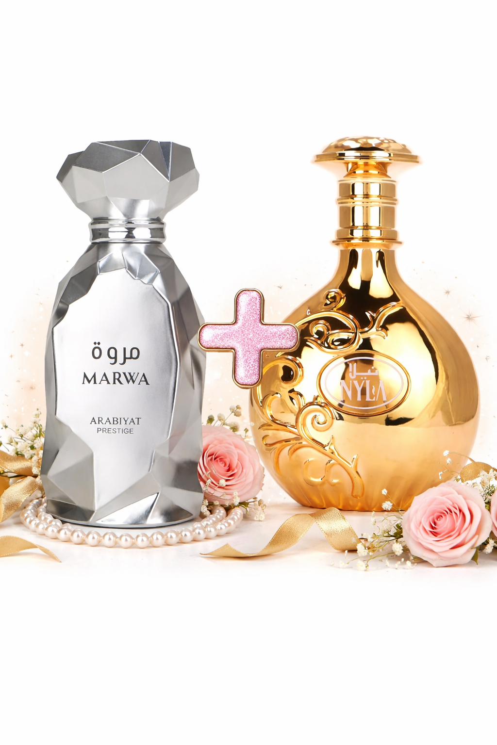Arabiyat Prestige Nyla 80ml & Marwa 100ml Perfume Bundle – Luxury Long-Lasting Fragrance Duo for Men & Women