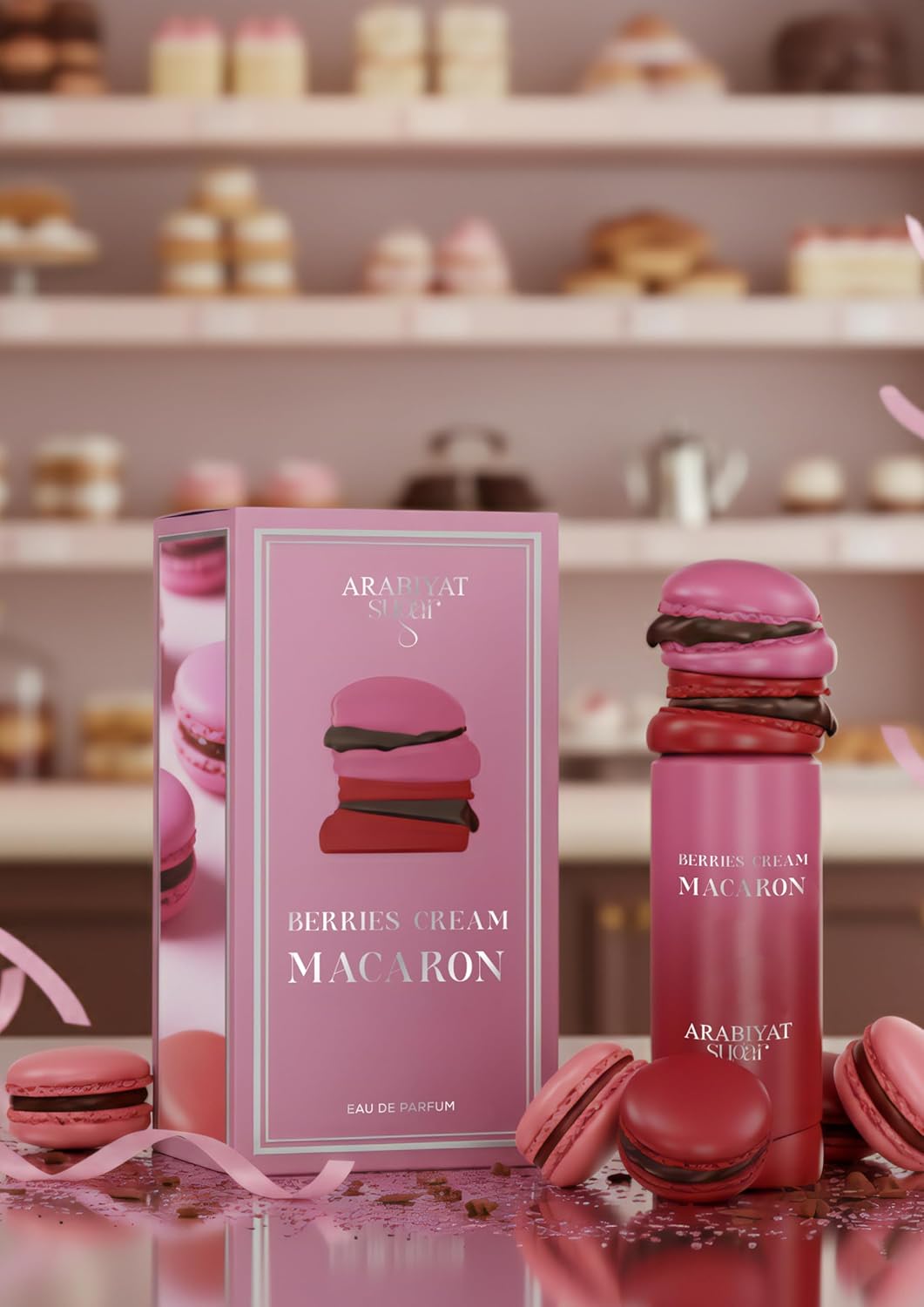 Arabiyat Sugar - Berries Cream Macaron | EDP 100ML | Women Perfume