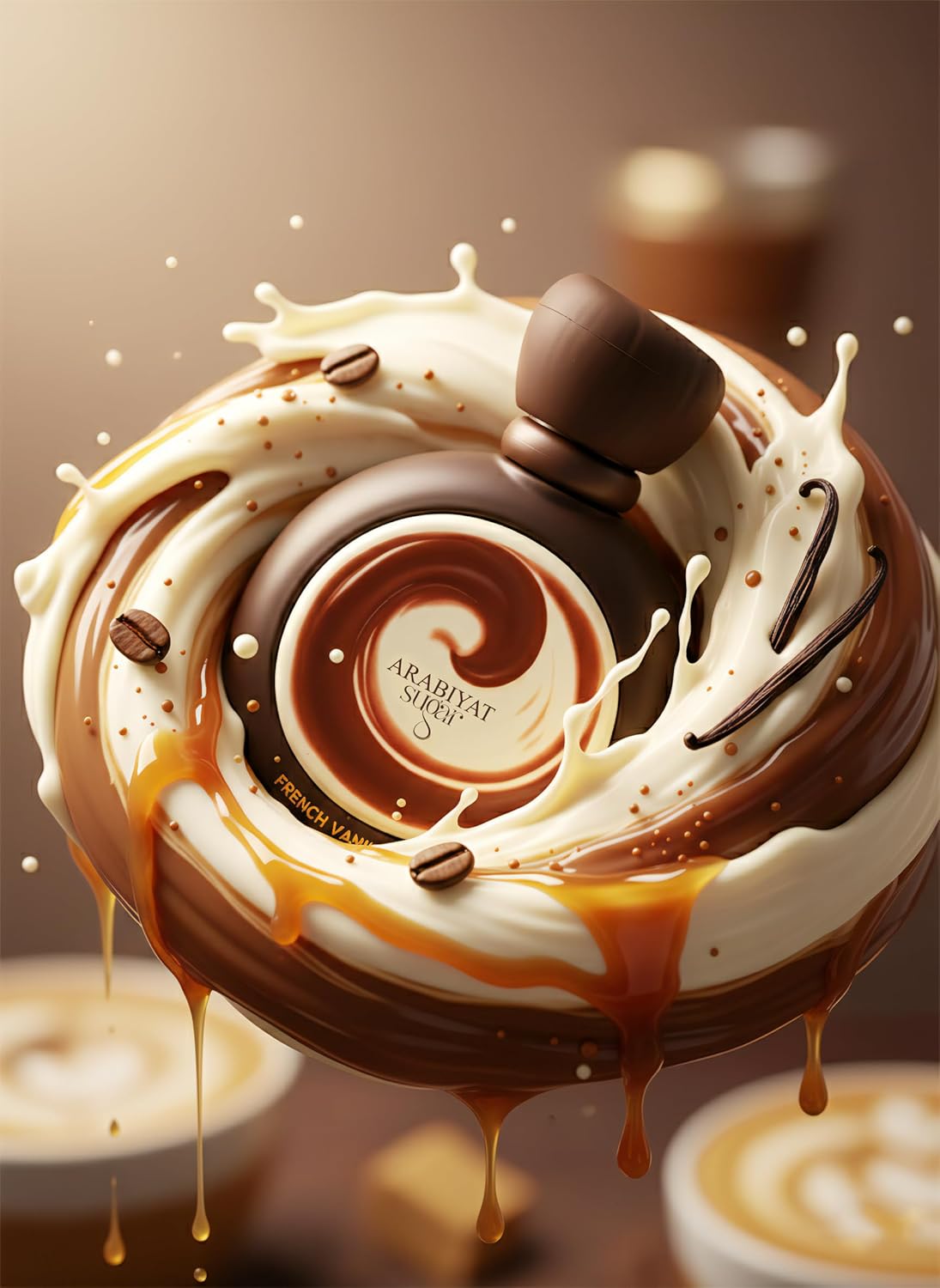 French Vanilla Latte Perfume 100ml – Arabiyat Sugar | Unisex EDP UK