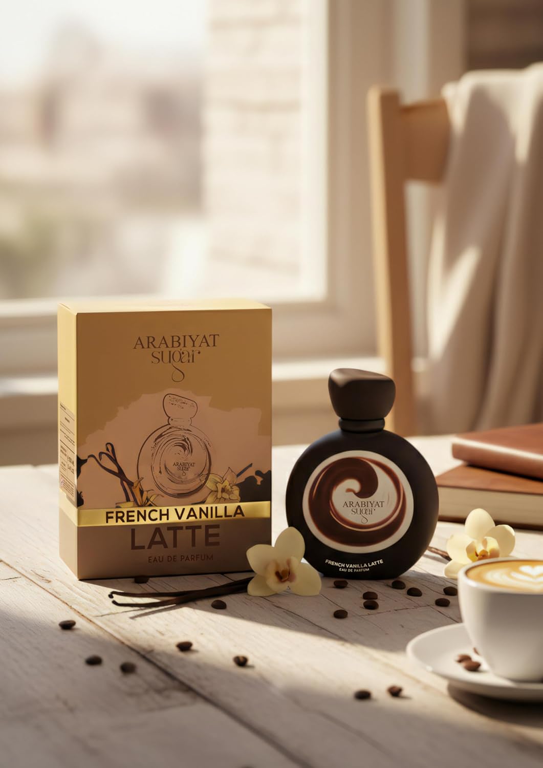 French Vanilla Latte Perfume 100ml – Arabiyat Sugar | Unisex EDP UK