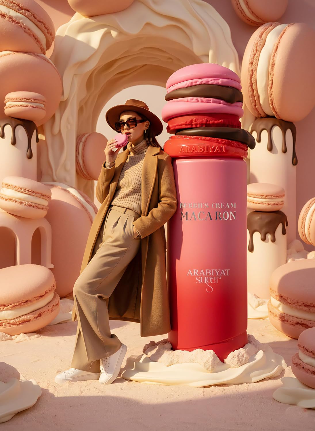Arabiyat Sugar - Berries Cream Macaron | EDP 100ML | Women Perfume