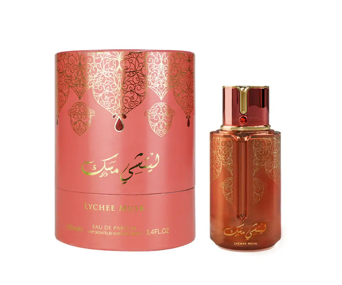 Arabiyat Prestige Lychee Musk Eau de Parfum 100ML Bottle - Fruity Floral Fragrance