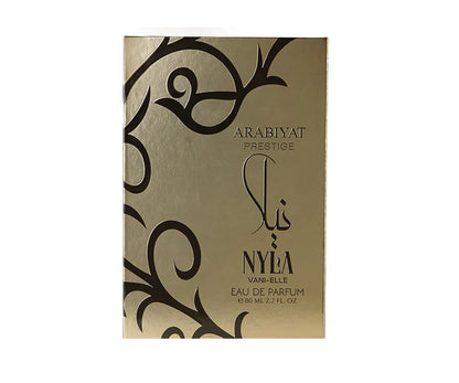 Arabiyat Prestige Nyla Vani-elle Eau de Parfum 80ML Bottle Box - Vanilla Gourmand Fragrance