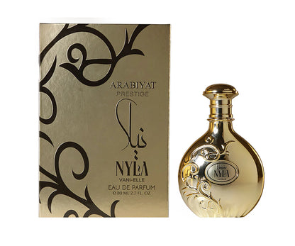 Arabiyat Prestige Nyla Vani-elle Eau de Parfum 80ML Bottle - Vanilla Gourmand Fragrance with box