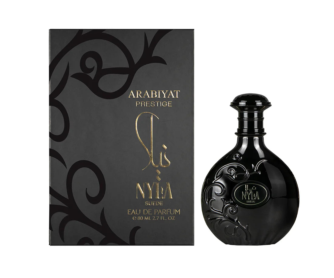 Nyla Suede EDP 80ML - leather gourmand perfume with caramel and sandalwood notes